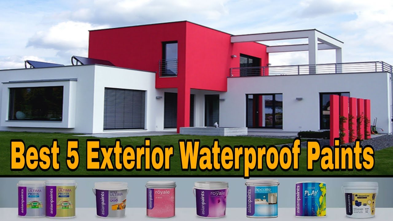 Best 5 Exterior Waterproof Paints | Best Exterior Wall Paints | Best ...
