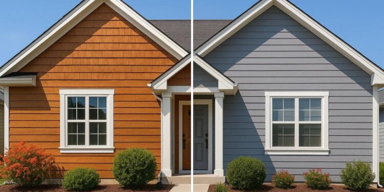 Luxury Exterior Trends: Integrating Wood Siding vs Vinyl Siding for Texture