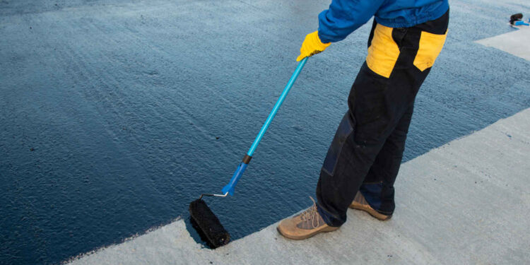 Waterproofing elastomeric coating waterproof roof coatings